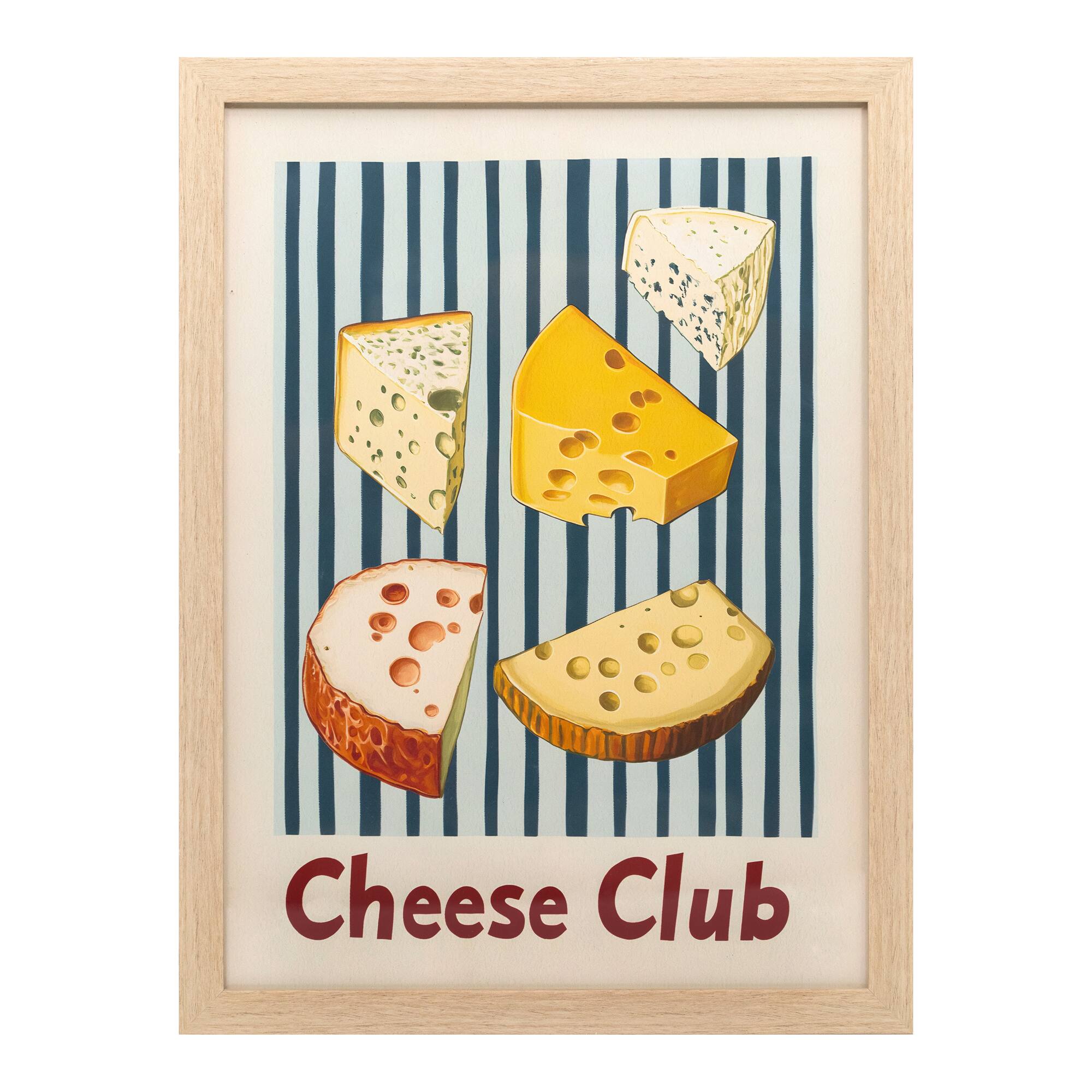 12" x 16" Cheese Club Framed Wall Décor by Ashland®